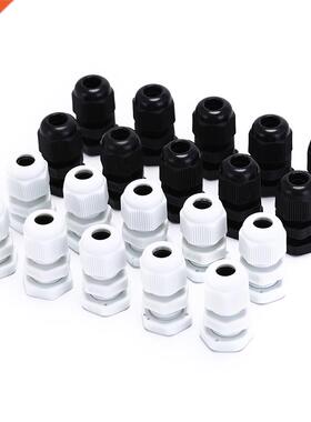 3mm-6.5mm 10pcs for Cable CENylonCable Gland IP68 M12 Conn
