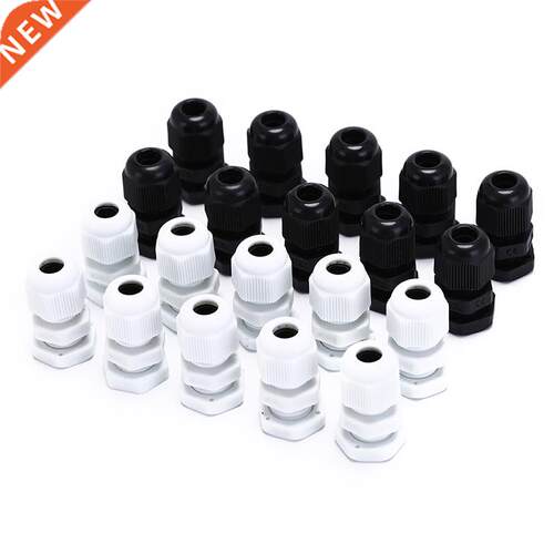3mm-6.5mm 10pcs for Cable CENylonCable Gland IP68 M12 Conn
