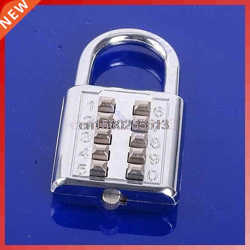 1pc Code Lock 5 Digit Push-Button Combination Number Luggage