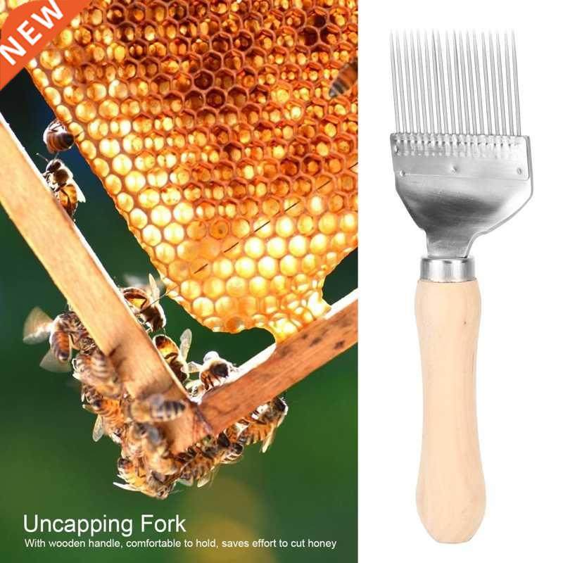Bees 18 Tines Honey Cutter Stainless Steel Uncapping Knife F
