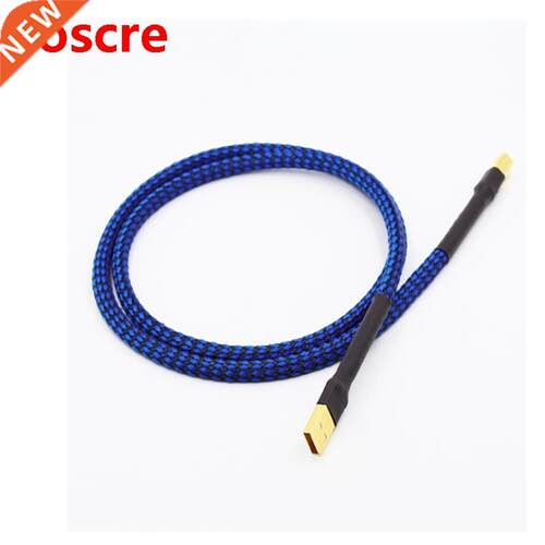 5N OCC Copper Hi-end USB Cable Type A to Type B Hifi Data Ca
