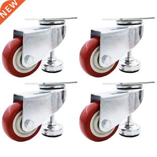 Pack Each Duty Wheels Casters Polyurethane Heavy Swivel