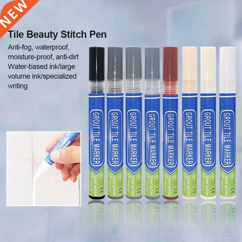 Tile Joints Decontamination Pen Waterproof Repair Bathroom F