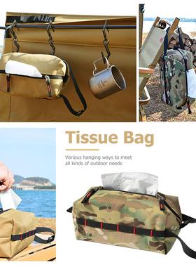 Tissue Box Holder Waterproof Napkin Paper Tissue Storage Bag