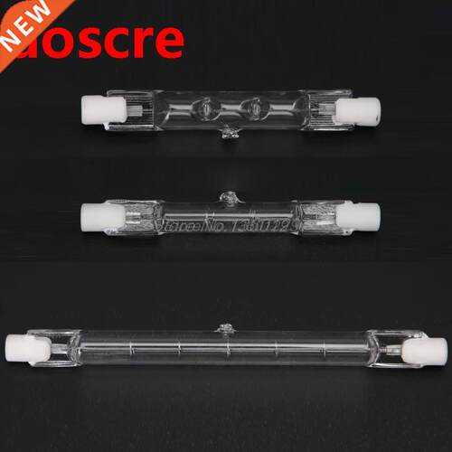 R7S Halogen Linear Light Bulb 100W/150W/500W 78mm/118mm Doub