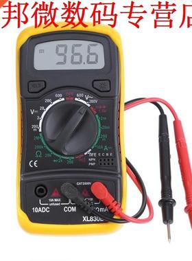 Handheld LCD Tester Telt Meting met Temperatuur Meten Ammete