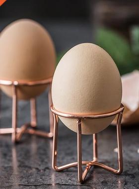 1Pc Durable Kitchen Breakfast Boiled Metal Egg Cup Holder E