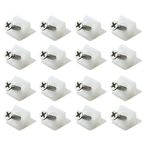 100pcs Connector Furniture Accessory Durable Fastener Back W