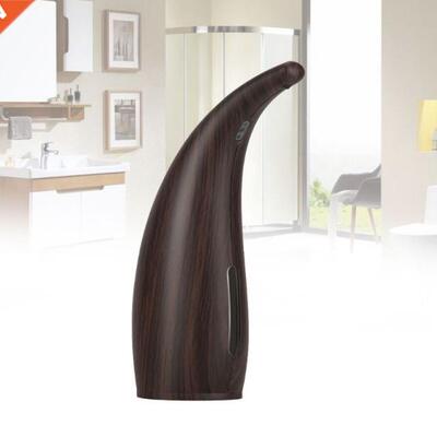 Automatc nducton mtaton Wood Gran Soap Dspenser Sens