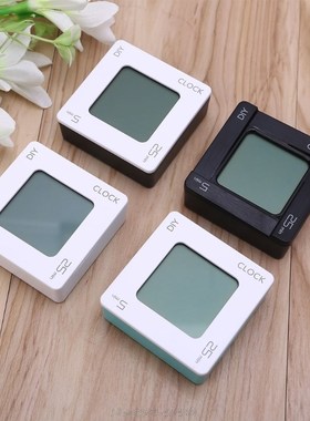 DIY Time Management Pomodoro Timer Creative Square Alarm Clo