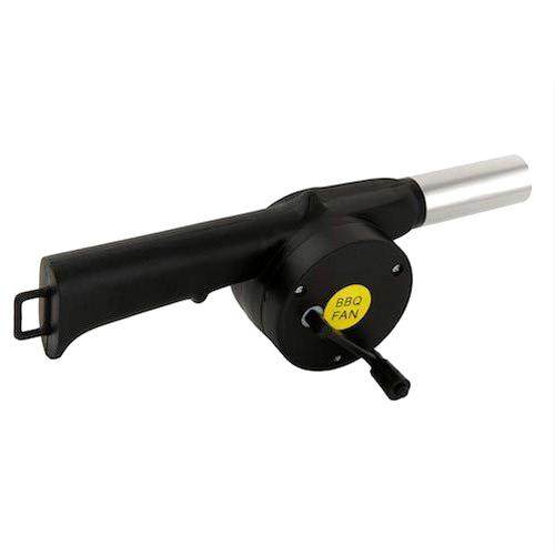 BBQ Starter Blower Wind Barbecue Grill Fire Hand Crank