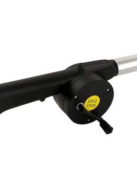BBQ Starter Blower Wind Barbecue Grill Fire Hand Crank