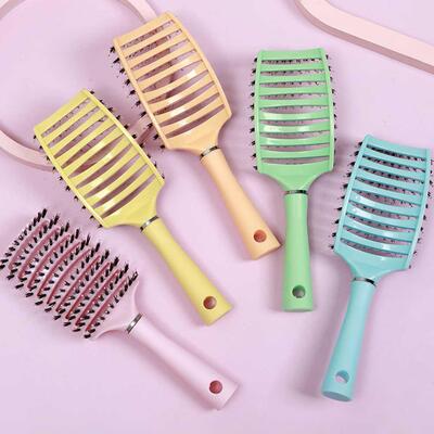 1pc Women Hairbrush Scalp Massage Comb Detangle Hairbrush Sa