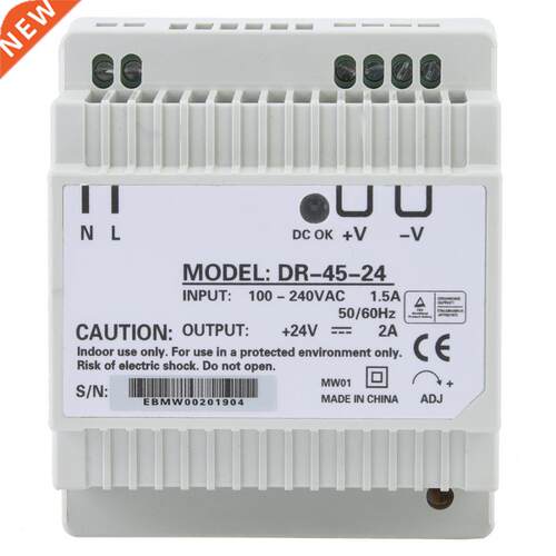 laboratory power supply DR-45-24 45W Single Output 24V Din-R