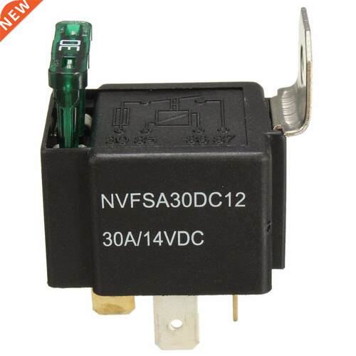 Car Automotive Relays DC 12V 30A 4-Pin Normally Open Contact