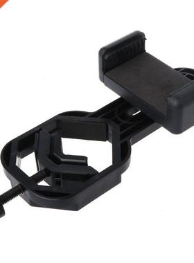 Universal Cell Phone Adapter with Spring Clamp Mount Monocul