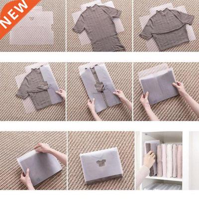 5pcs Plastic Clothes Folding Shirt Folder Clothespins Space