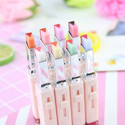 Fashion Korean Bite Lipstick V Cutting Two Tone Tint Silky M