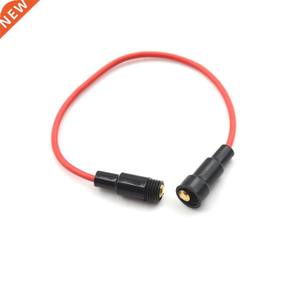 10pcs 5*20mm Glass fuse holder Screw Type Wire Cable 250V G