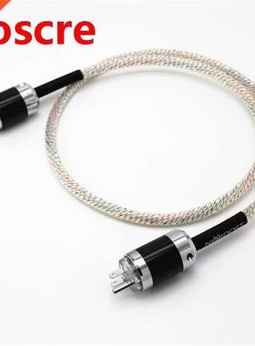 Valhalla 7N silver plated OCC Hifi Schuko power cable with U