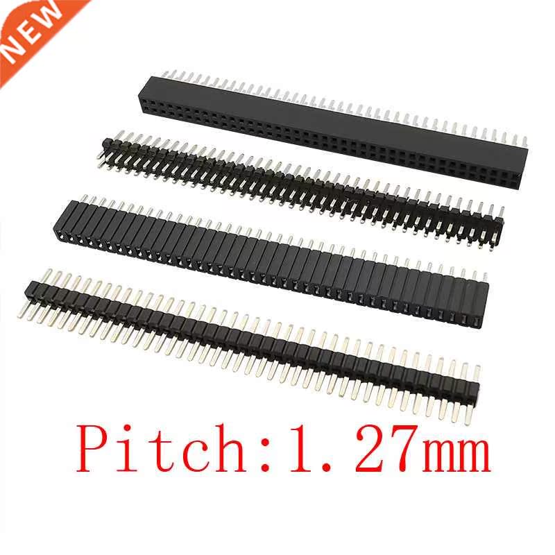 Pitch 1.27 mm Straight Single Row/Double Row Male Female Soc