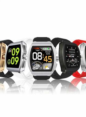 Smart Watch Men Sports Watches Waterproof Silicone Strap Hea