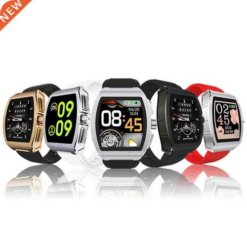 Smart Watch Men Sports Watches Waterproof Silicone Strap Hea