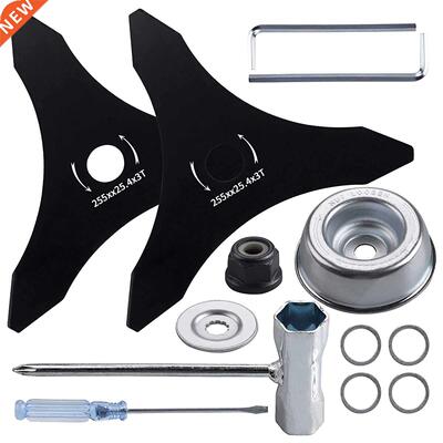 3 Teeth Brush Cutter Blade Shp Manganese Steel Weed Eater