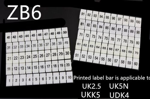 10pcs Flame retardant UK2.5B UK5N  UDK4 UKK5 terminal row di