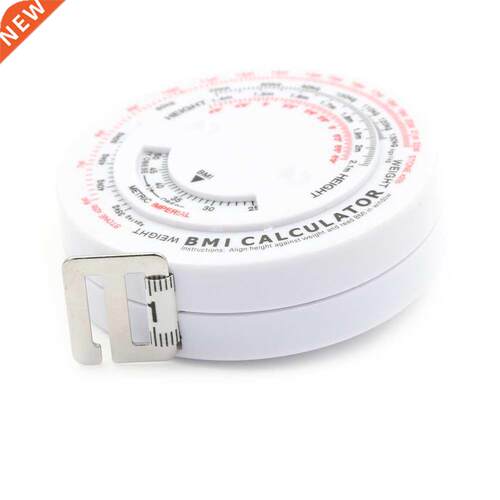 BMI Body Mass Index Retractable Tape Measure & Calculato