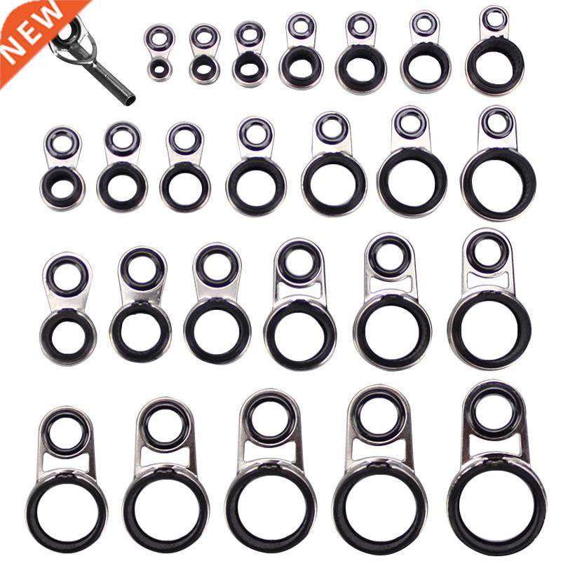 4Pcs/Bag Rock FishingRod Guide Ring Guide Eye Top Rings Long
