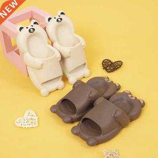 2022 Summer New Children& Bear Slippers Rabbit Heel 9;s