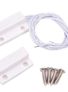 Recessed Magnetic Window/Door Contacts Security Alarm Switch