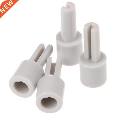 2/4pcs Plastic Mixer Potentiometer Lengthening Shaft Grey Pl