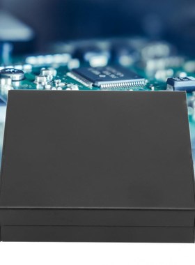 Frosted Black Extruded Aluminum PCB Instrument Project Box C