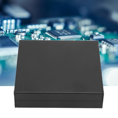 Frosted Black Extruded Aluminum PCB Instrument Project Box C