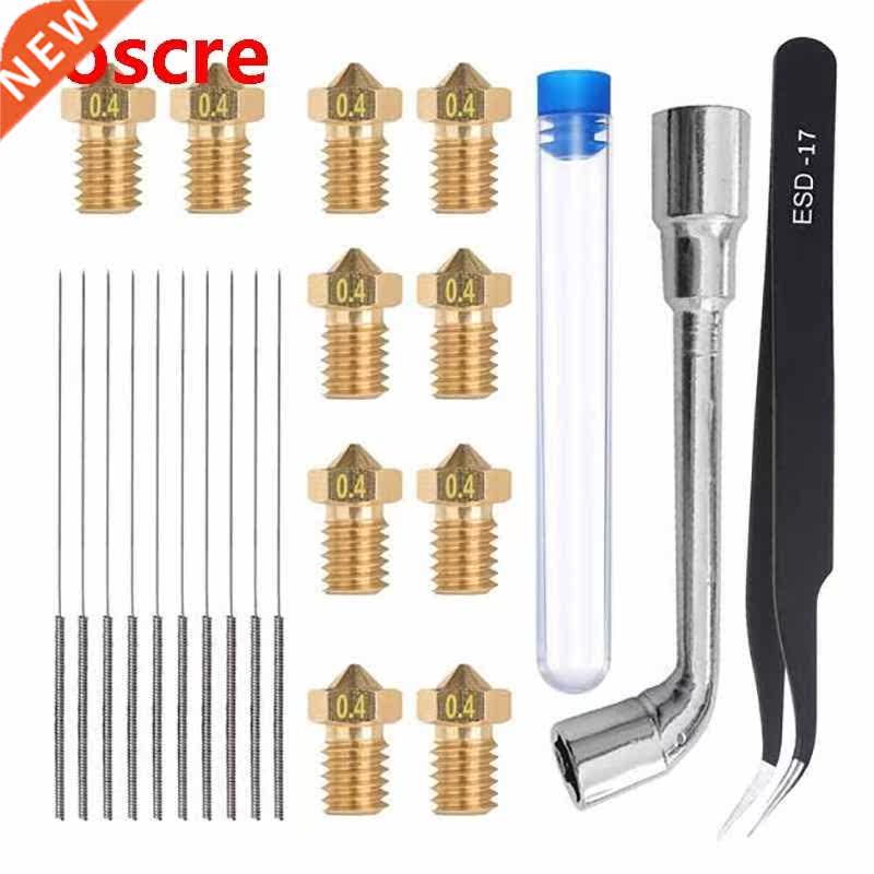 23Pcs Nozzle Cleaning Kit 0.4mm Nozzle 0.4mm Cleaning Needle