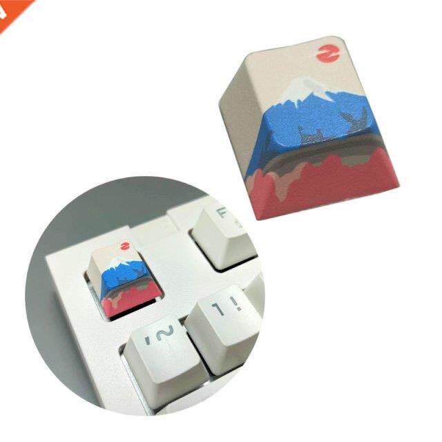 1 Pc  Mount Fuji Keycap Personality Key Cover for Mechani