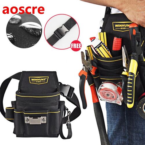 18 Pocket Tool Belt Organizer Electrician Tool Pouch Storage