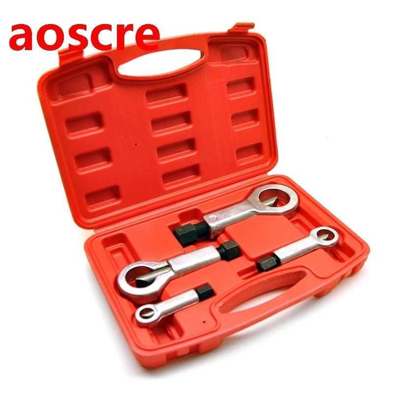 4Pcs Rusty Nut Splitter Remover Extractor Tool Set Nut Split