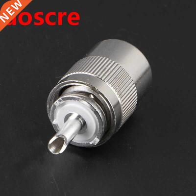 Connector UHF male PL259 plug solder RG58 RG142 LMR195 RG400