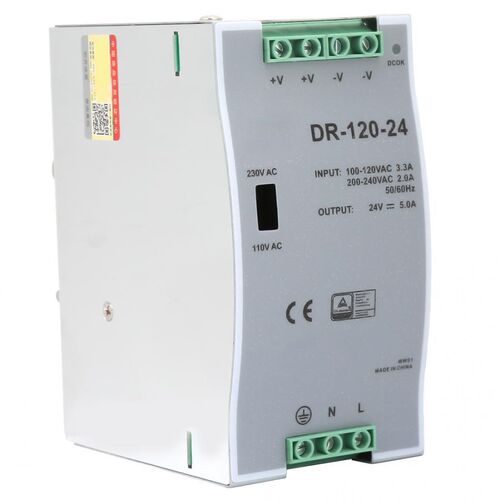 Din Rail Switching Power Supply DRP-120-24 120W 24V Adjustab