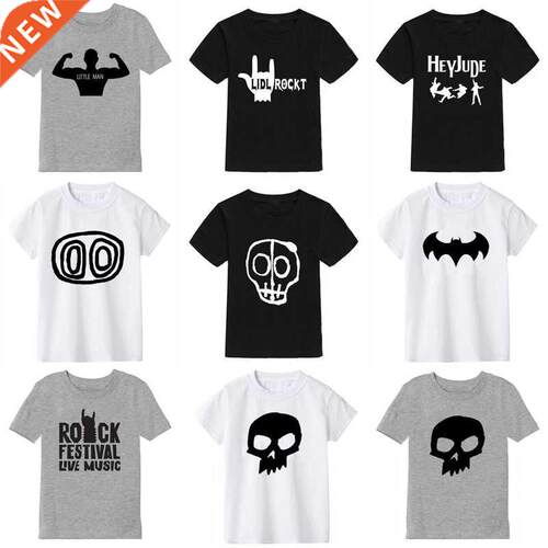 2021 Summer Children's T-Shirt Fashion 100% Cotton Boy T