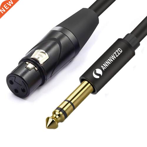 6.35mm Jack to XLR Cable Male to Female Professional audio