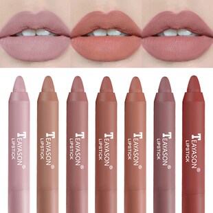 12 Colors Velvet Matte Lipsticks Pencil Waterproof Long Last