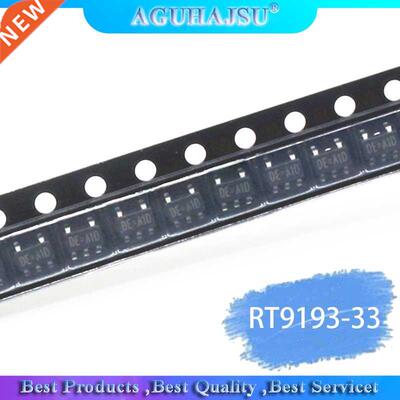 10pcs/lot RT9193-33 RT9193-33GB SOT-23-5 DE = A1D new origin