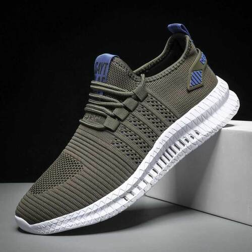 HUCD Big Size Sneakers Shoes for Men Lightweight Breathabl