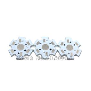 100pcs LED Aluminum Substrate 1WW5W Lamp Bead Universal Hig