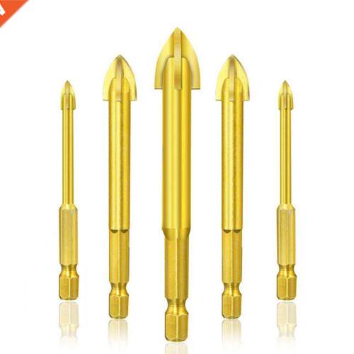 5/6PCS Universal Drilling Tool Efficient Cemented Carbide Dr