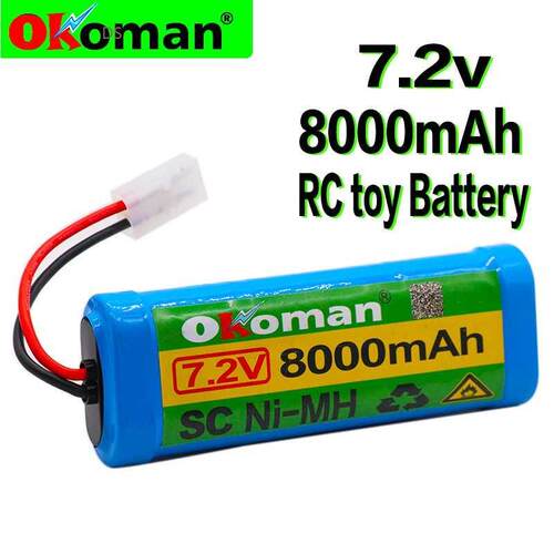 New 7.2V Battery 8000mAh NiMH Batteries Pack RC Car Truck B